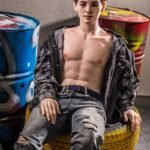 Qita® 177cm full silicone male sex doll Teo