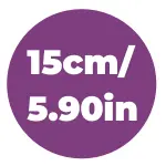 15cm/5.90in