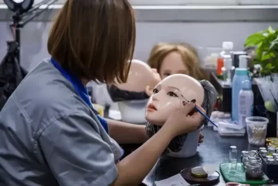 Silicone Sex doll makeup design