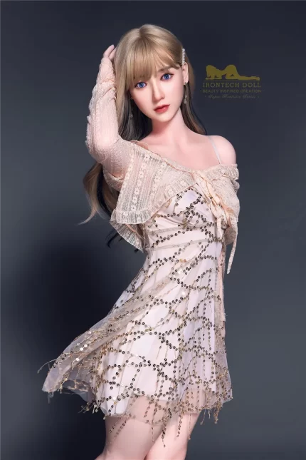 Candy 152cm(5ft) A-cup Silicone Realistic Sex Doll-Irontech