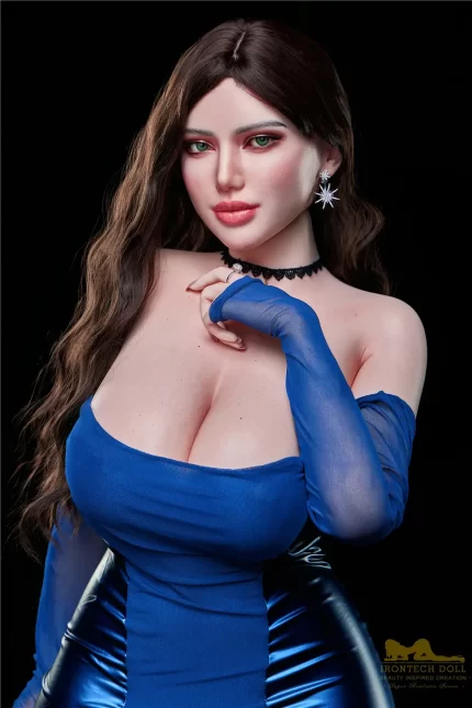 Celine 162cm(5ft4) J-cup BBW Silicone Sex Doll-Irontech
