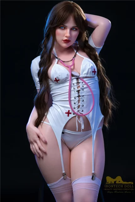 Hazel 152cm(5ft) A-cup Cosplay Silicone Sex Doll-Irontech