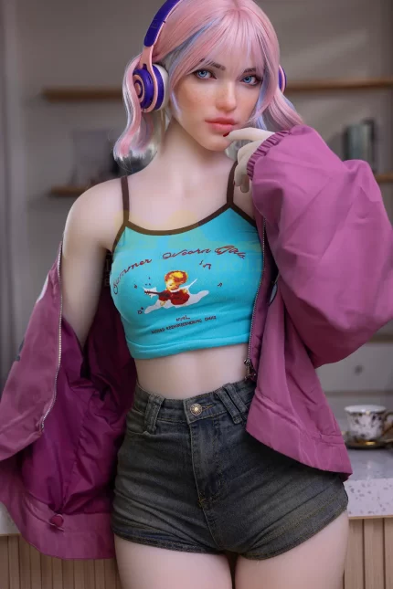 Heidi 162cm(5ft4) A-cup Silicone Head Sex Doll