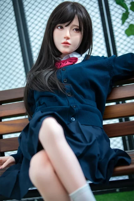 Lingnai 148cm(4ft10) Plus D-cup Teen Silicone Sex Doll-Irontech