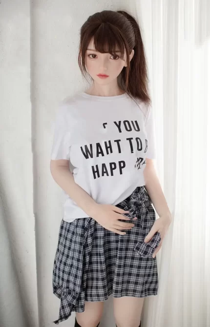 Qi 160cm(5ft3) D-cup Full Silicone Teen Sex Doll-JX Doll