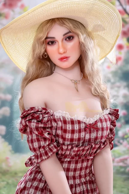 Tina 162cm(5ft4) A-cup Silicone Head Sex Doll
