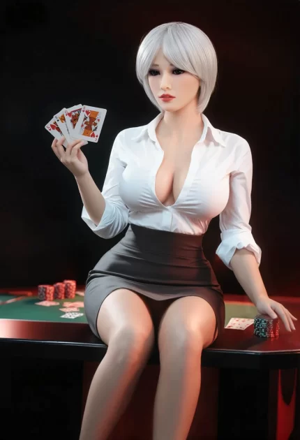 Angelica 159cm(5ft3) Q-cup TPE Sex Doll-Aibei Doll