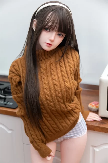 Xiaying 148cm(4ft10) Plus D-cup Teen Silicone Sex Doll-Irontech