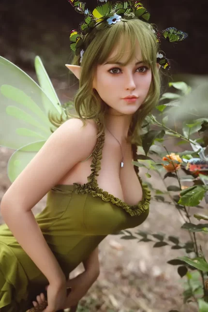 Opal 160cm(5ft3) D-cup Silicone Head Elf Sex Doll