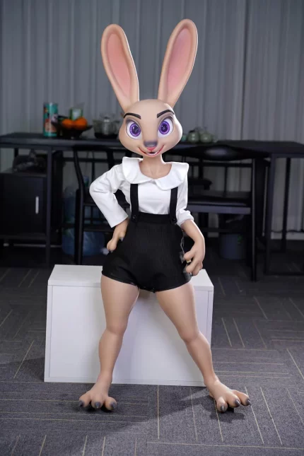 Rabittie 120cm(3ft11) C-cup Full Silicone Sex Doll-Dolls Castle