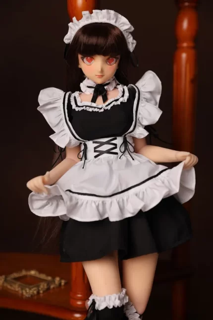 Housemaid Sex Doll 60cm (1ft12) Silicone Body,Cosplay Style