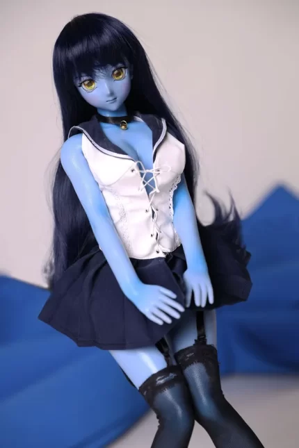 Sailor Moon Sex Doll 60cm (1ft12) Silicone Body,Blue Skin