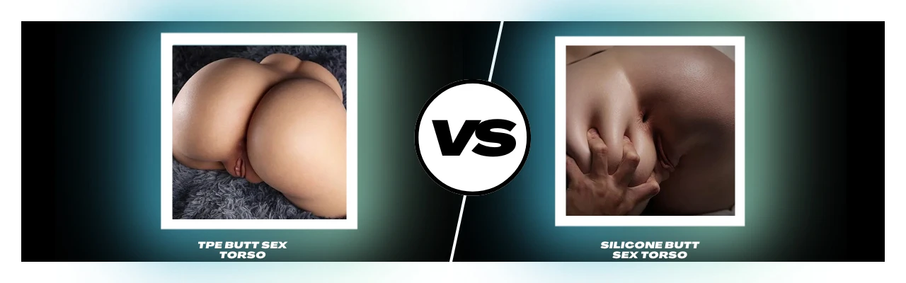 In comparison, the skin pores on the butt silicone sex torso are highly visible. 4o